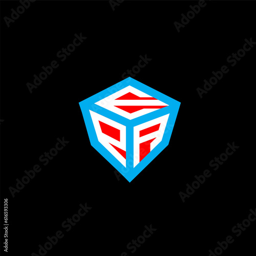 EPA letter logo abstract creative design. EPA unique design	