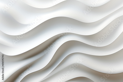 abstract wavy white background