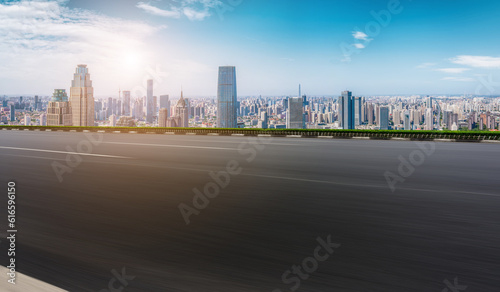 Aerial photography of modern urban architectural landscape in Zhuhai, China