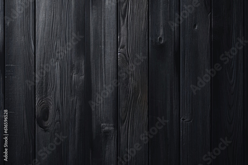 black wood timber board use for background, poster, banner, brochure, social media design