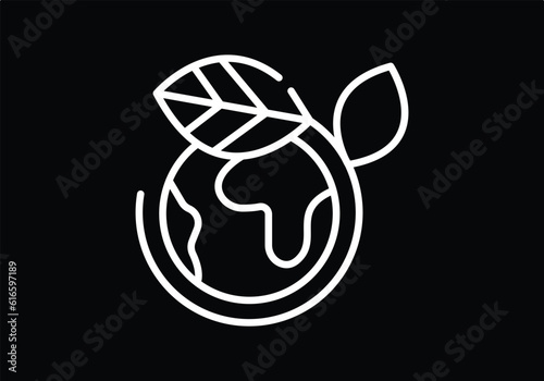 illustration of earth and global warming
