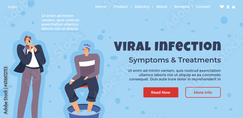 Symptoms and treatment of viral infection web