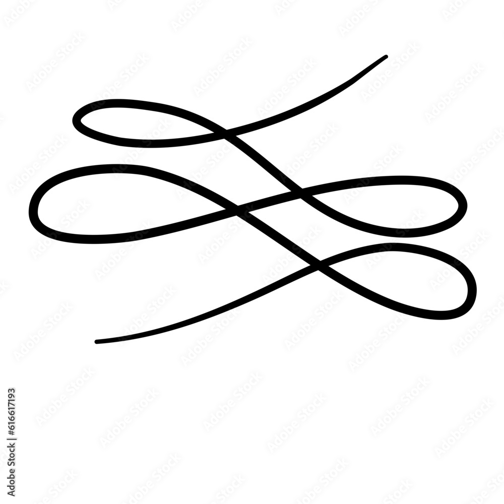 Calligraphic Flourish Calligraphic Flourish
