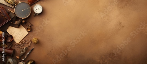 A table topped with lots of different types of items created with Generative AI technology