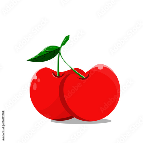 National Cherry Day. Cherry day vector illustration.