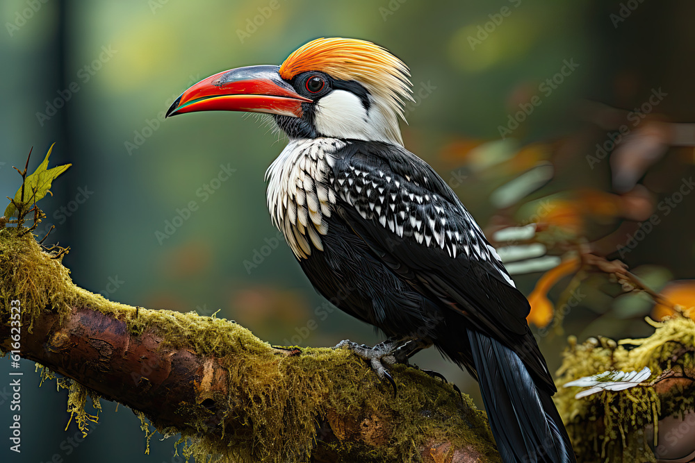 Obraz premium Bright morning of little birds, Generative AI