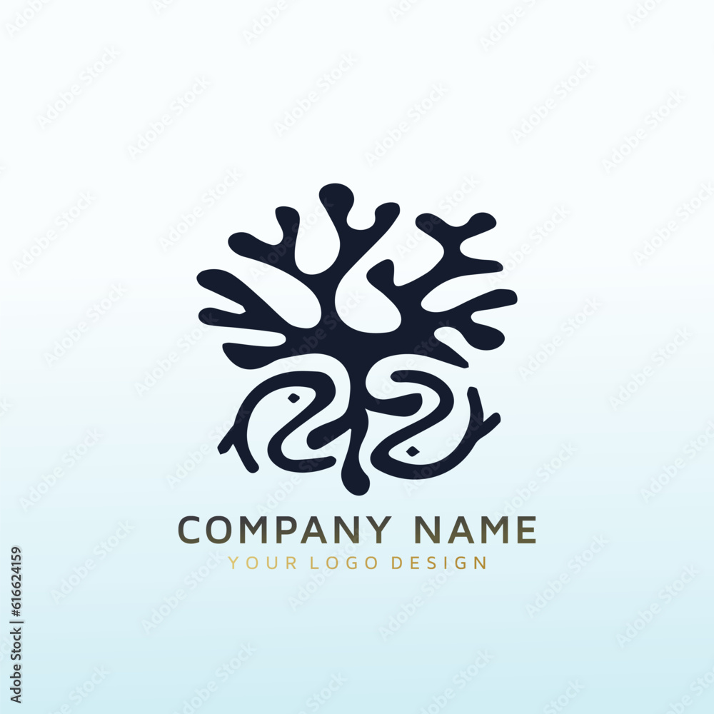Organic Sea Moss Products logo design
