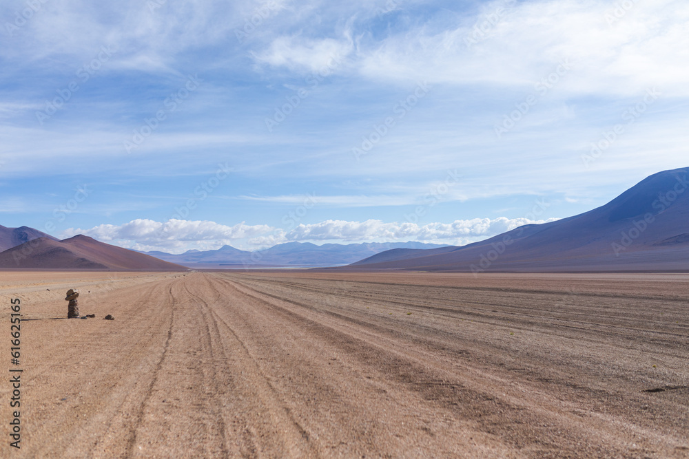 Landschaft in der Salar de Uyuni in Bolivien