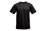 Black T-shirt mockup with copy space