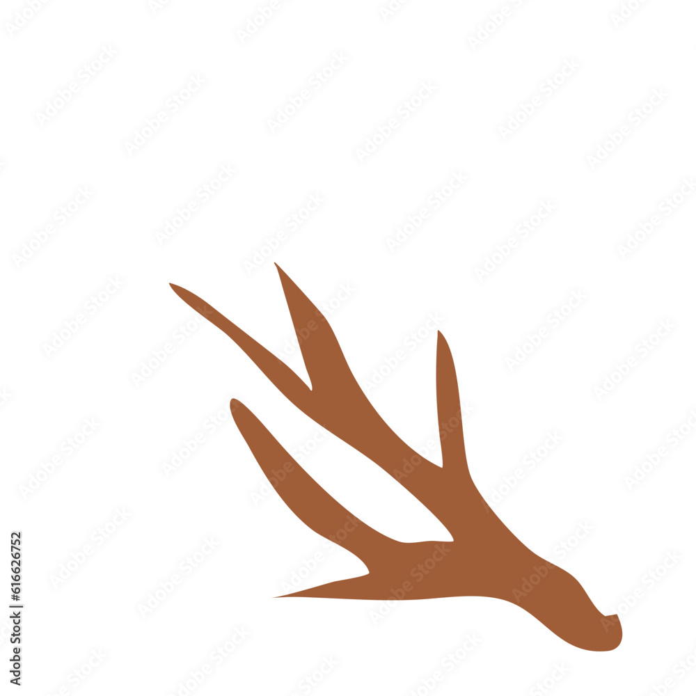 Illustration of a Brown Tree Branch Illustration of a Brown Tree Branch