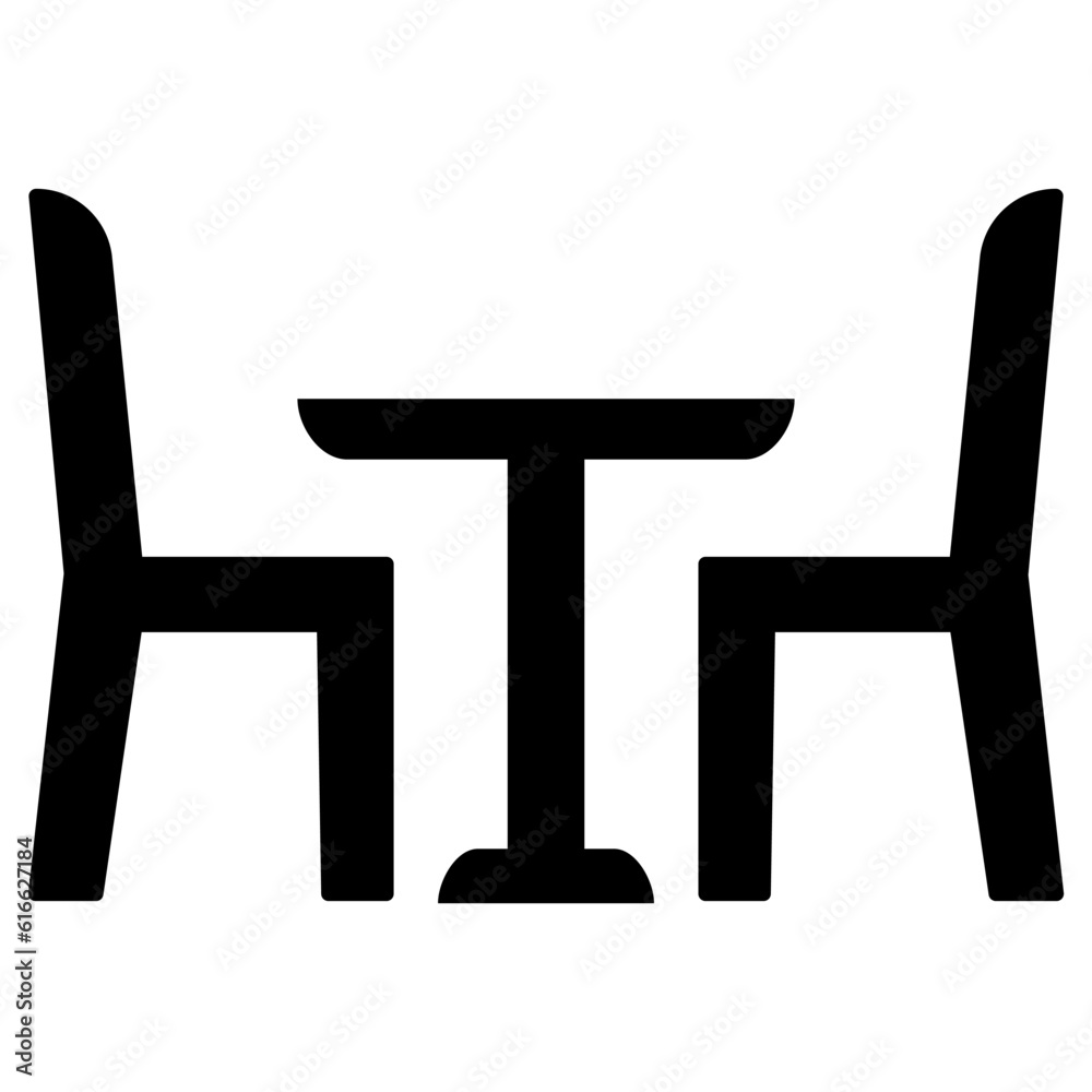 Dining table icon Dining table icon