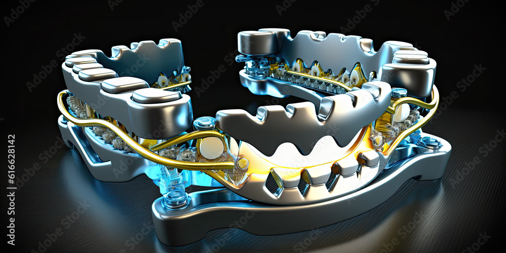 Removable orthodontic appliance, used after orthodontic treatment to