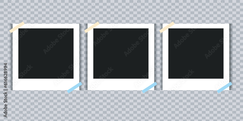 Realistic Photo Frame set. Polaroid photo frame set. Вifference photo frame polaroid vector collection Realistic Photo Frame set. Polaroid photo frame set. Вifference photo frame polaroid vector collection