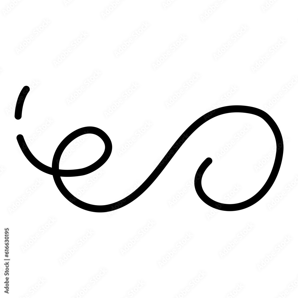 curve line illustration element curve line illustration element