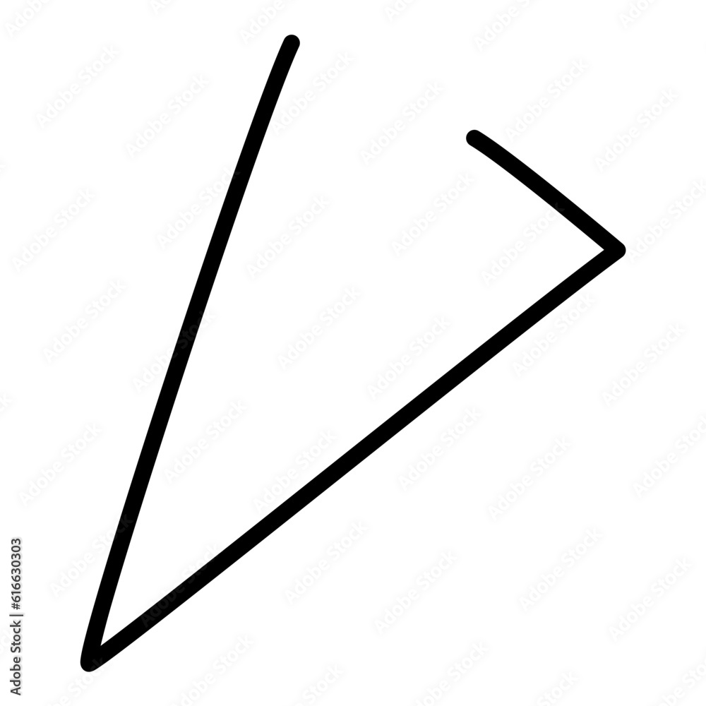 Obraz premium curve line illustration element