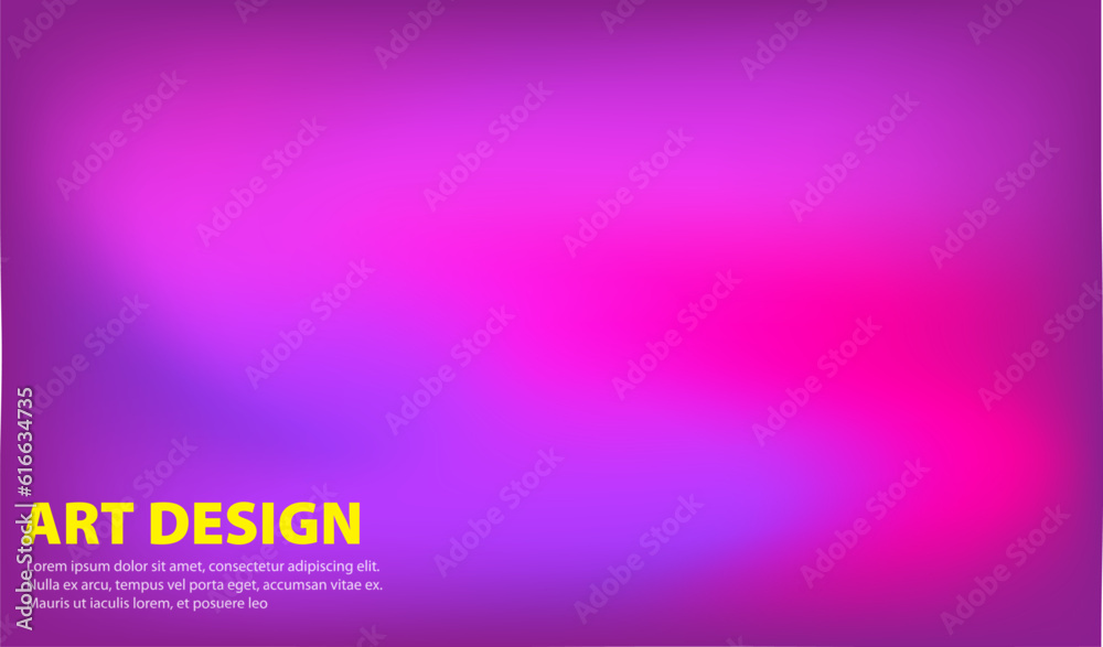 set gradient abstract background with liquid and vibrant color