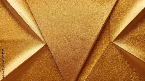 Gold paper texture craft luxury background (Ai generated)