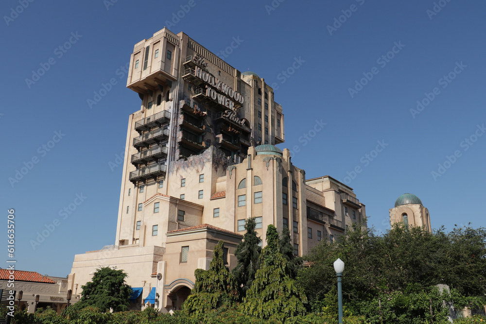 Naklejka premium Parc à thème Disneyland Paris et Walt Disney Studios