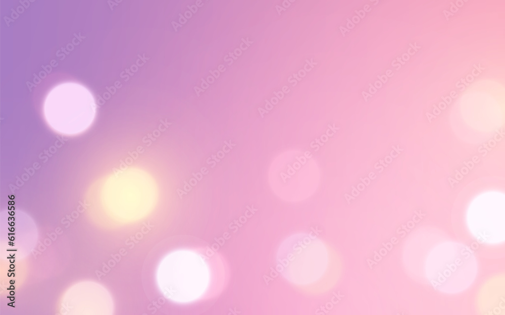 Gentle and Cute bokeh soft light abstract backgrounds, Vector eps 10 illustration bokeh particles, Backgrounds decoration