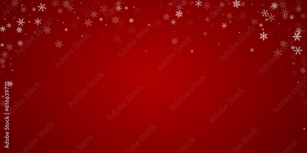 Snowy christmas background. Subtle flying snow Snowy christmas background. Subtle flying snow