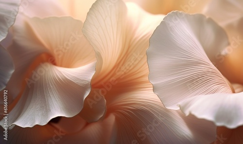  a close up of a flower with a blurry background.  generative ai