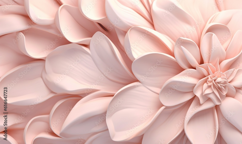 a close up of a pink flower on a white background. generative ai a close up of a pink flower on a white background. generative ai