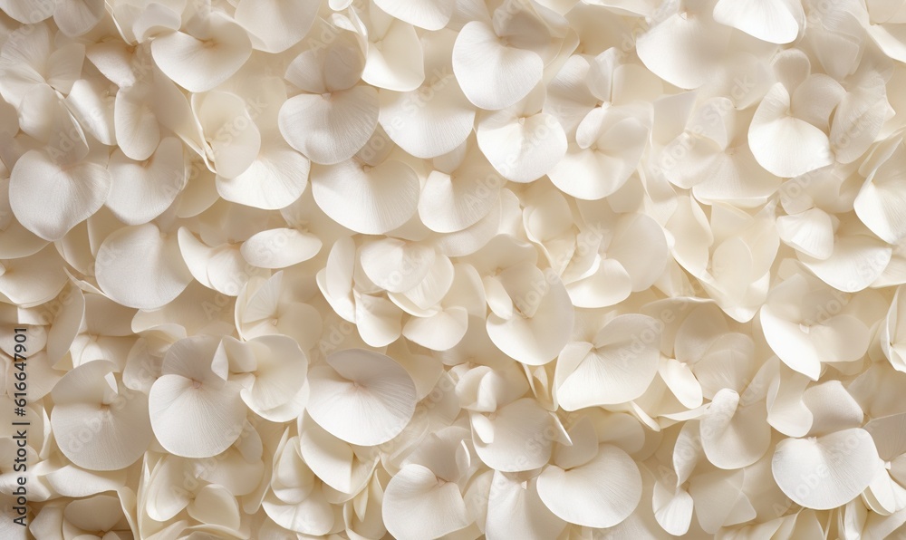a close up of a bunch of white flowers on a wall. generative ai a close up of a bunch of white flowers on a wall. generative ai