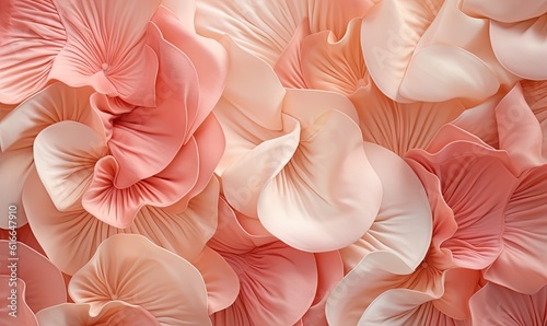  a close up of a bunch of flowers with pink petals. generative ai