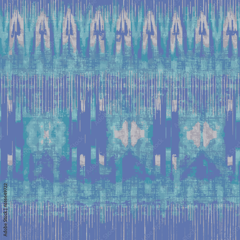Seamless abstract ikat pattern.Abstract background for textile design, wallpaper, surface textures, wrapping paper. Seamless abstract ikat pattern.Abstract background for textile design, wallpaper, surface textures, wrapping paper.
