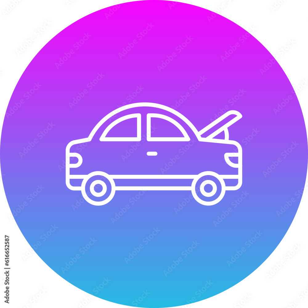 Hood Open Icon Hood Open Icon