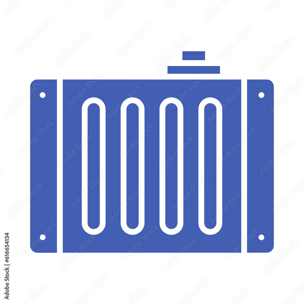 Car Radiator Icon Car Radiator Icon