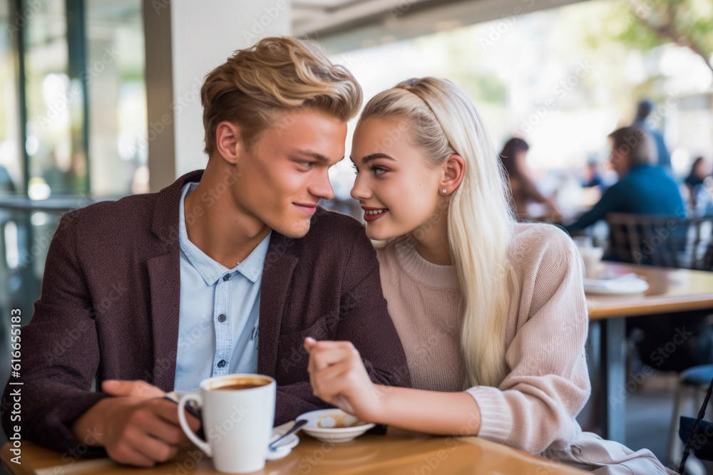 Having a drink together - Generative AI Having a drink together - Generative AI
