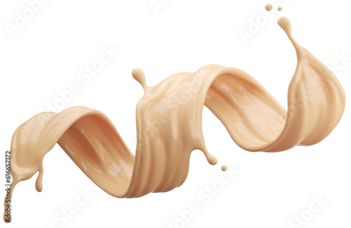 Cosmetic Liquid, foundation splash cream.