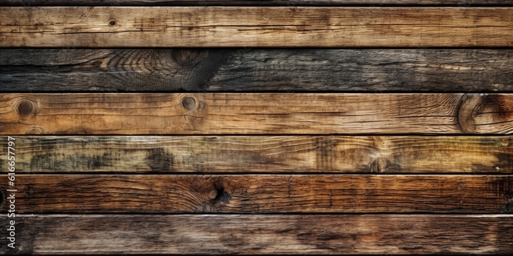 Wood panel texture board background copy space, AI Generated