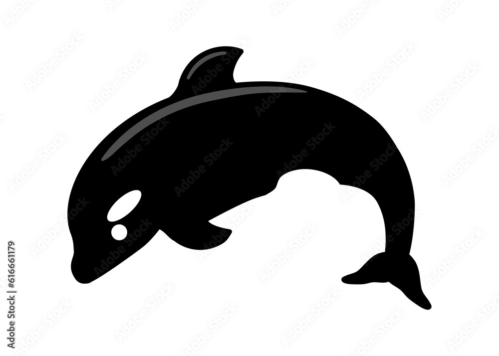 Naklejka premium シャチ