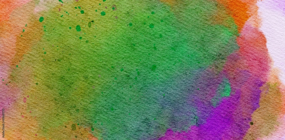 rainbow colored paper