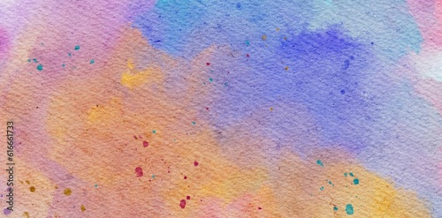 abstract watercolor background © Paccarita