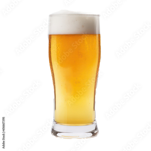 Glass of the beer