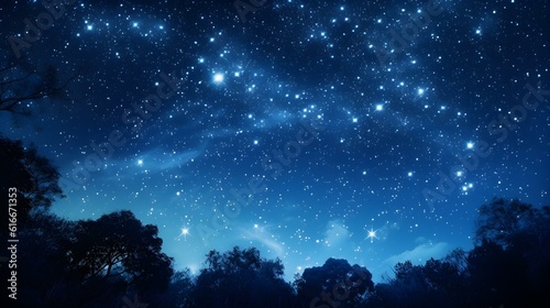 Dreamy Starry Night Sky © Florian