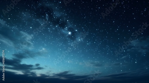 Dreamy Starry Night Sky