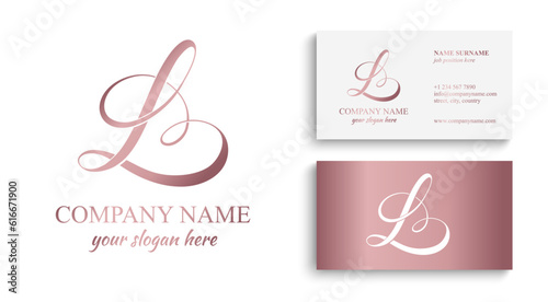 L logo. L letter logo template elements. personal monogram. Vector elegant logo. letter L logo design letter L luxurious