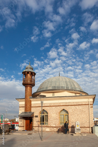 Karatay Madrasa, ehemals Islam-Schule, 13.Jh., heute Keramik-Museum, Ferhuniye Mh., Konya, Türkei, Asien photo