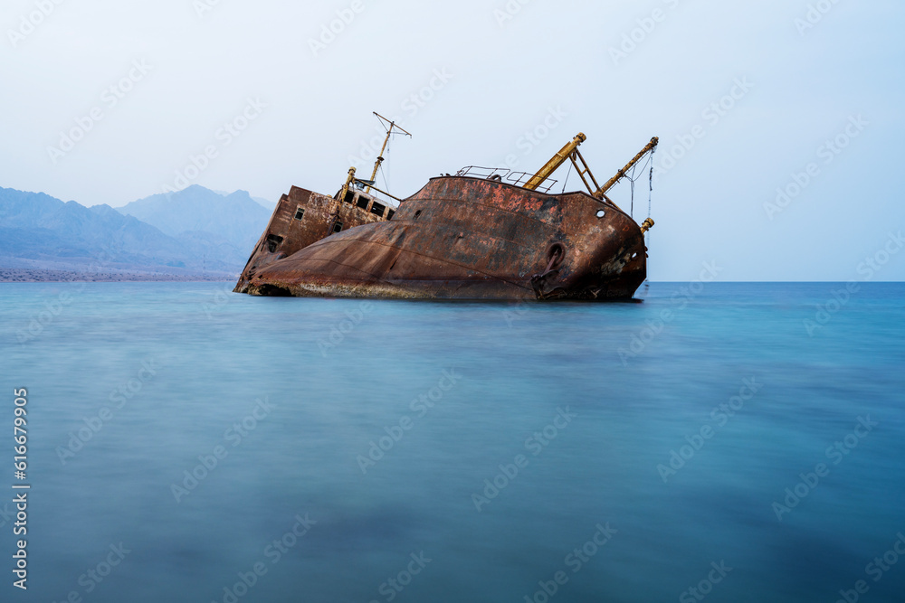 old rusty boat