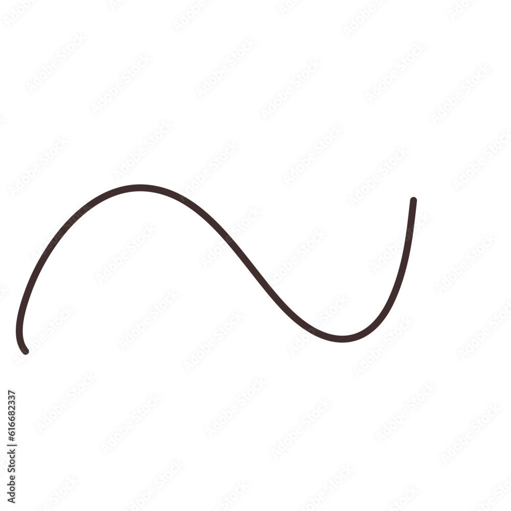 Organic Curved Line