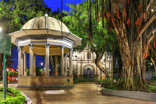 Obraz na płótnie Plaza Santa Ana, Panama Casco Viejo