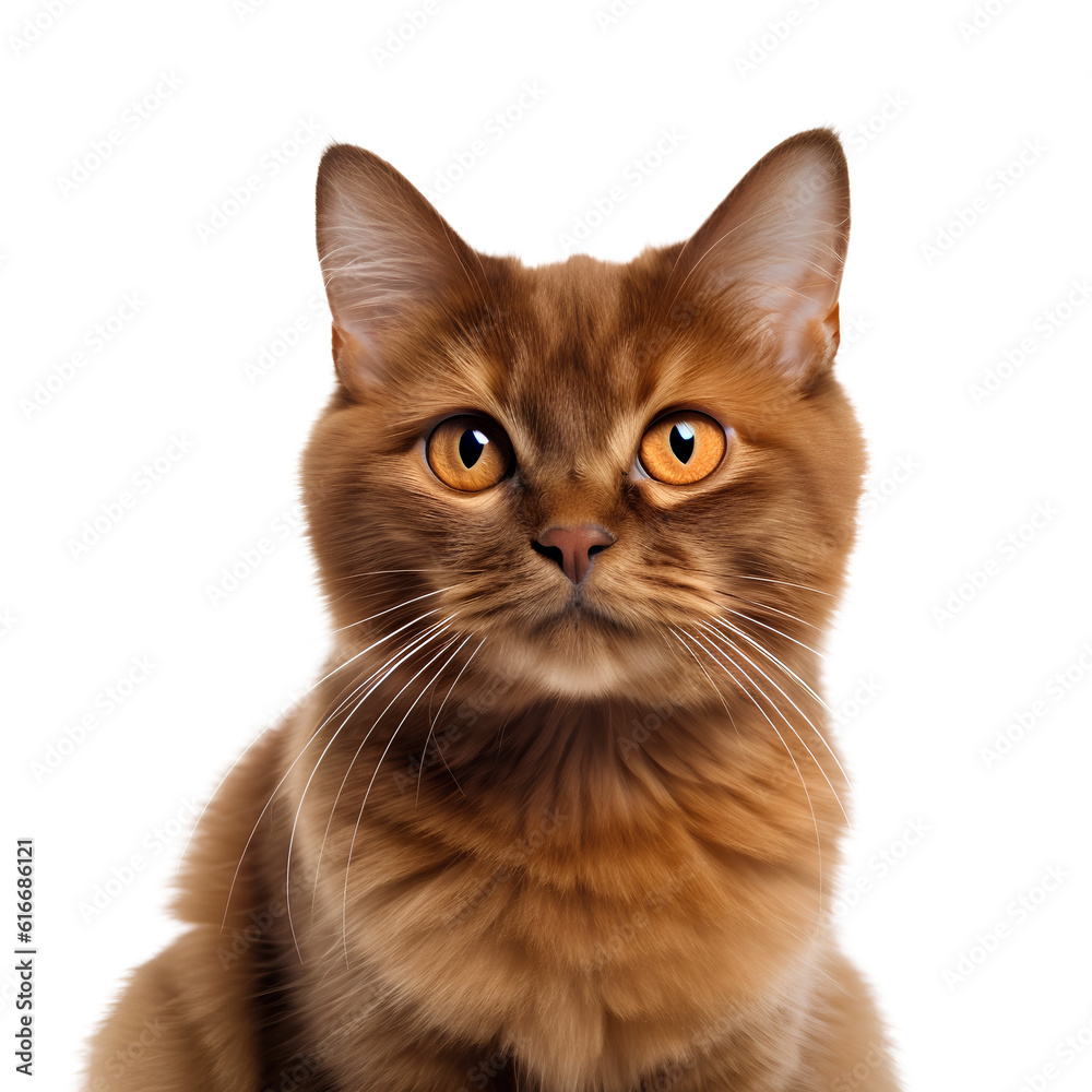 Fototapeta premium brown cat animal