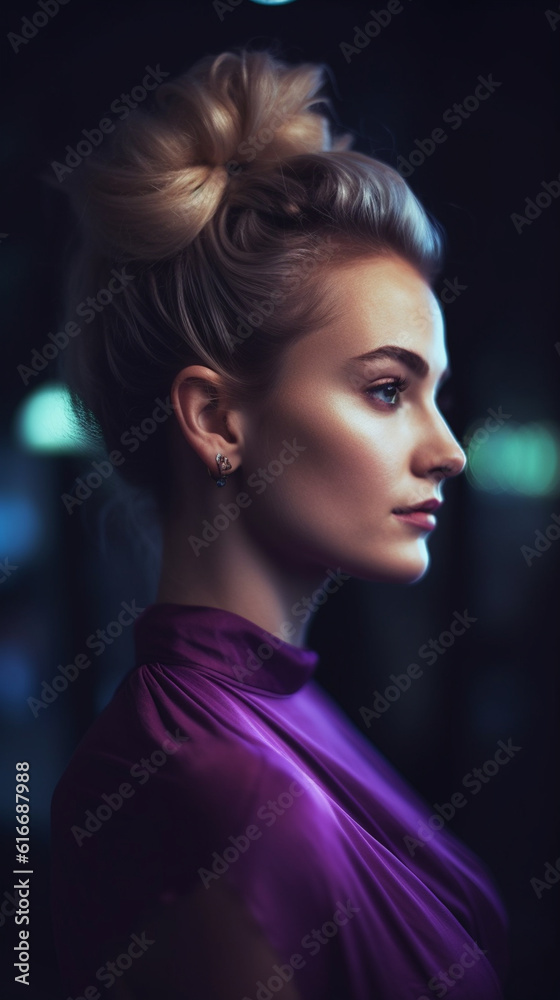 Woman Female Face Street Style Portrait Close Up Photo Digital Generated Realistic Modern Trendy Illustration Artwork Background Woman Female Face Street Style Portrait Close Up Photo Digital Generated Realistic Modern Trendy Illustration Artwork Background