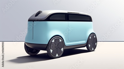 Unveiling the Future: A Journey into the Realm of Futuristic Concept Cars. Generative AI © Sparrowski