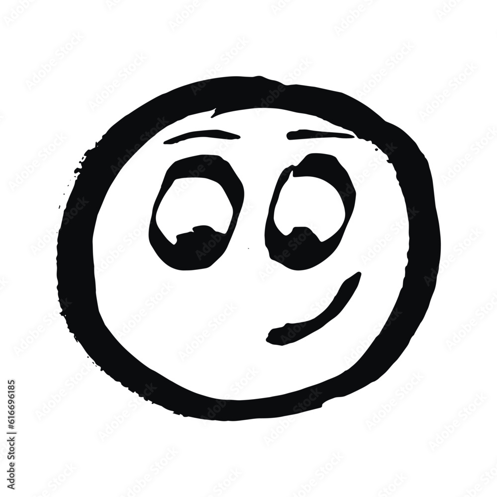 Smile icon vector. Face emoticon sign joy Smile icon vector. Face emoticon sign joy