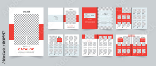 Product catalog template design or Catalouge layout